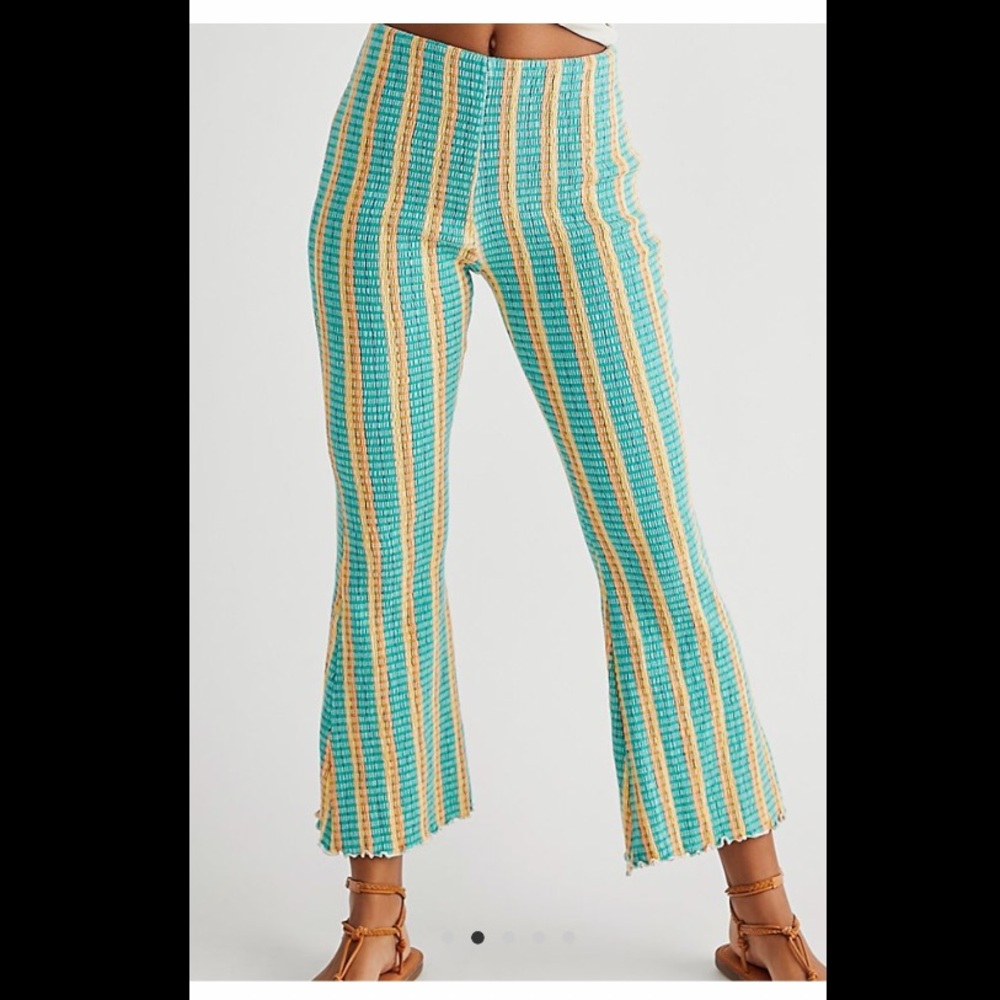 Free People Fine Line Slim Pant // XL // NWT